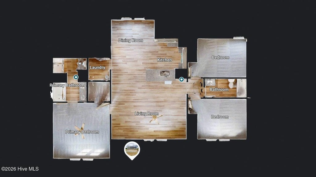 Photo of 109 Berkeley Place, Pikeville, NC 27863 (MLS # 100609965)