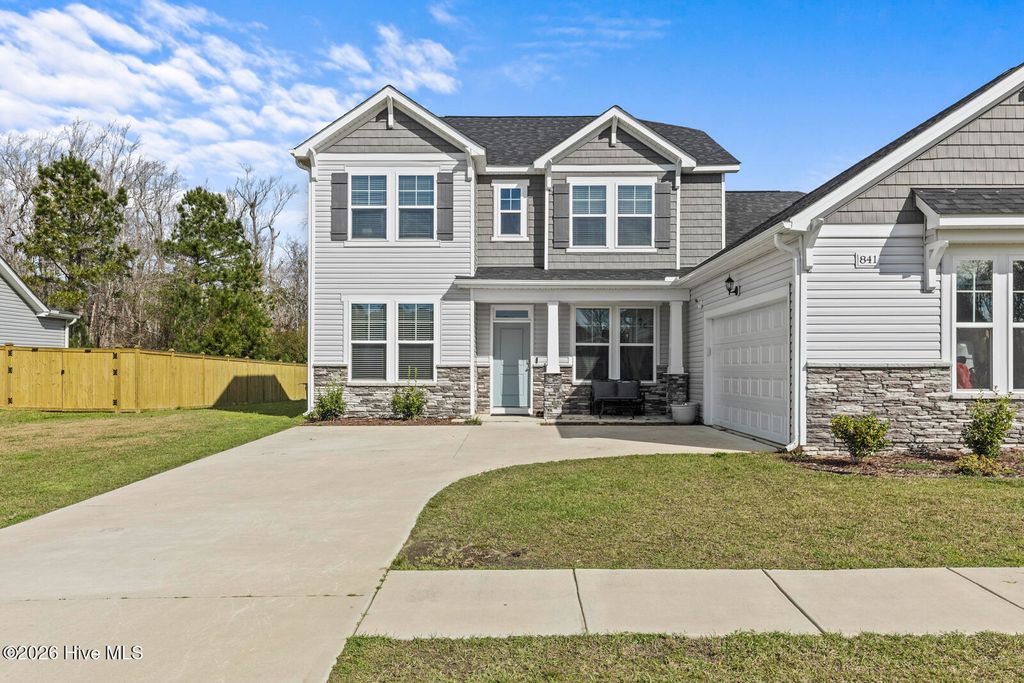 Photo of 841 Tuscarora Trail, Jacksonville, NC 28546 (MLS # 100561463)