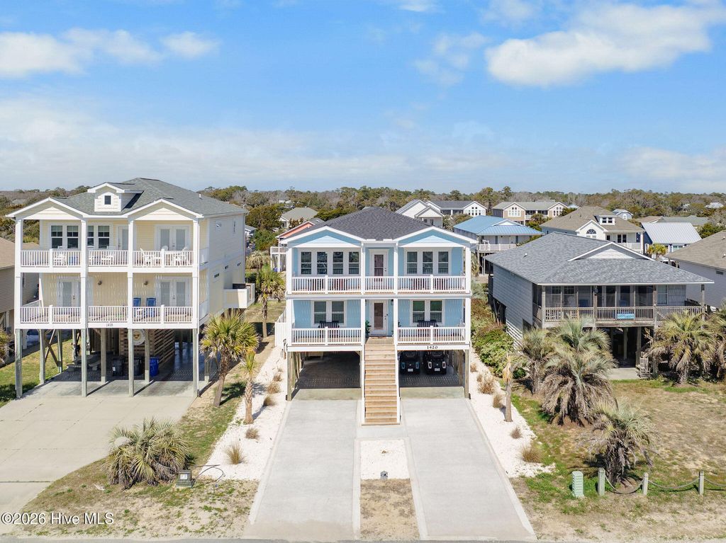 Photo of 1420 E Beach Drive, Oak Island, NC 28465 (MLS # 100559118)