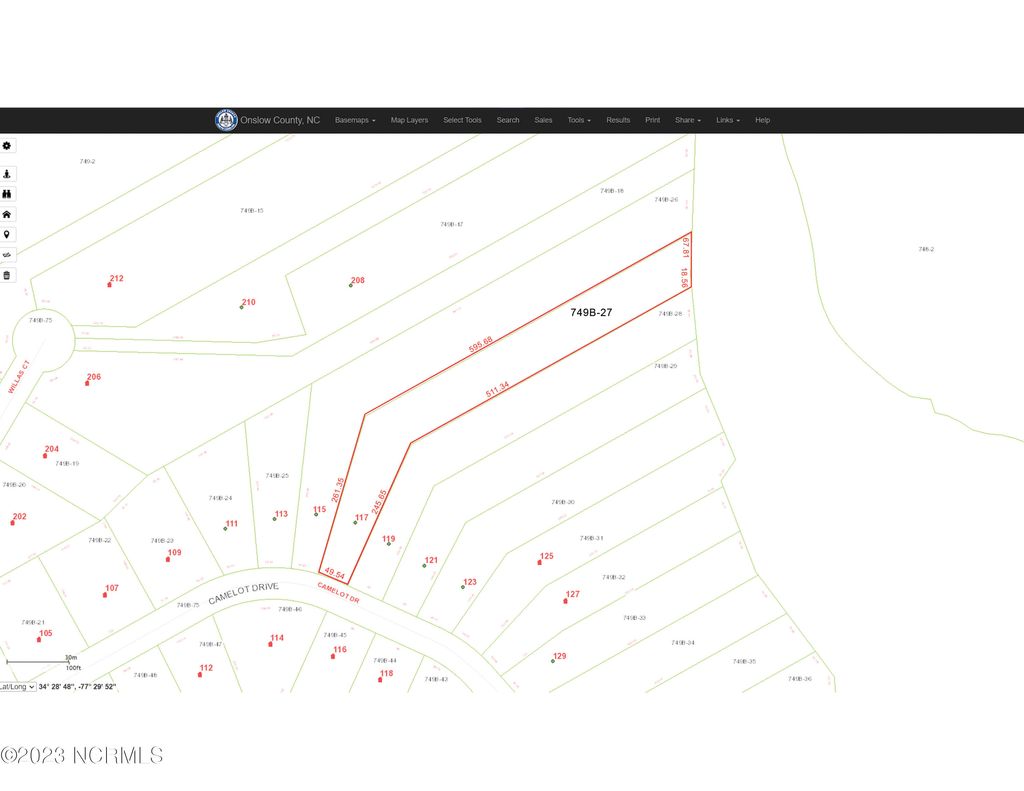 Photo of 117 Camelot Drive, Holly Ridge, NC 28445 (MLS # 100369182)