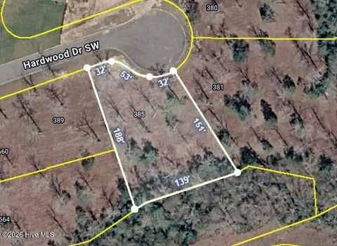 Vacant Land For Sale - 385 Hardwood Drive<br/> Brunswick County, Supply, NC 28462