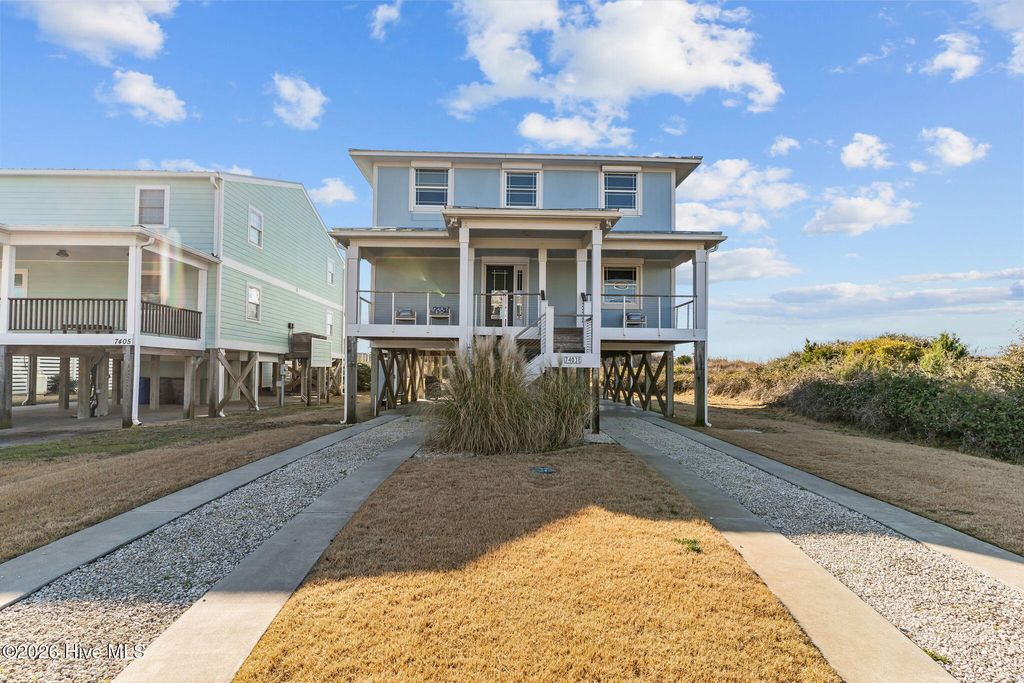 Photo of 7403 E Beach Drive, Oak Island, NC 28465 (MLS # 100552258)