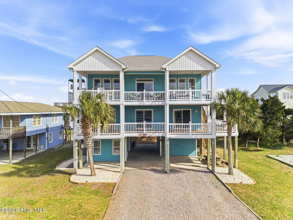 Photo of 1417 Carolina Boulevard, Topsail Beach, NC 28445 (MLS # 100566384)