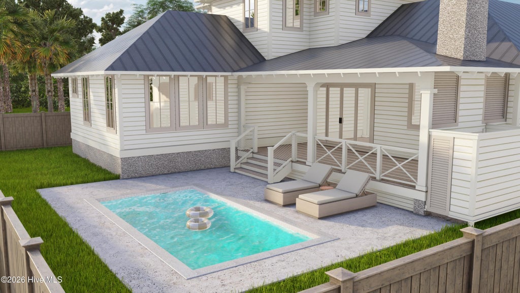 Photo of 114 Hooks Road, Carolina Beach, NC 28428 (MLS # 100585764)