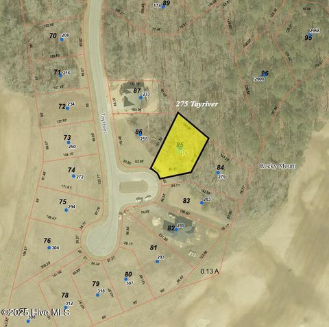 Vacant Land For Sale - 275 Tayriver<br/> Rocky Mount, NC 27804