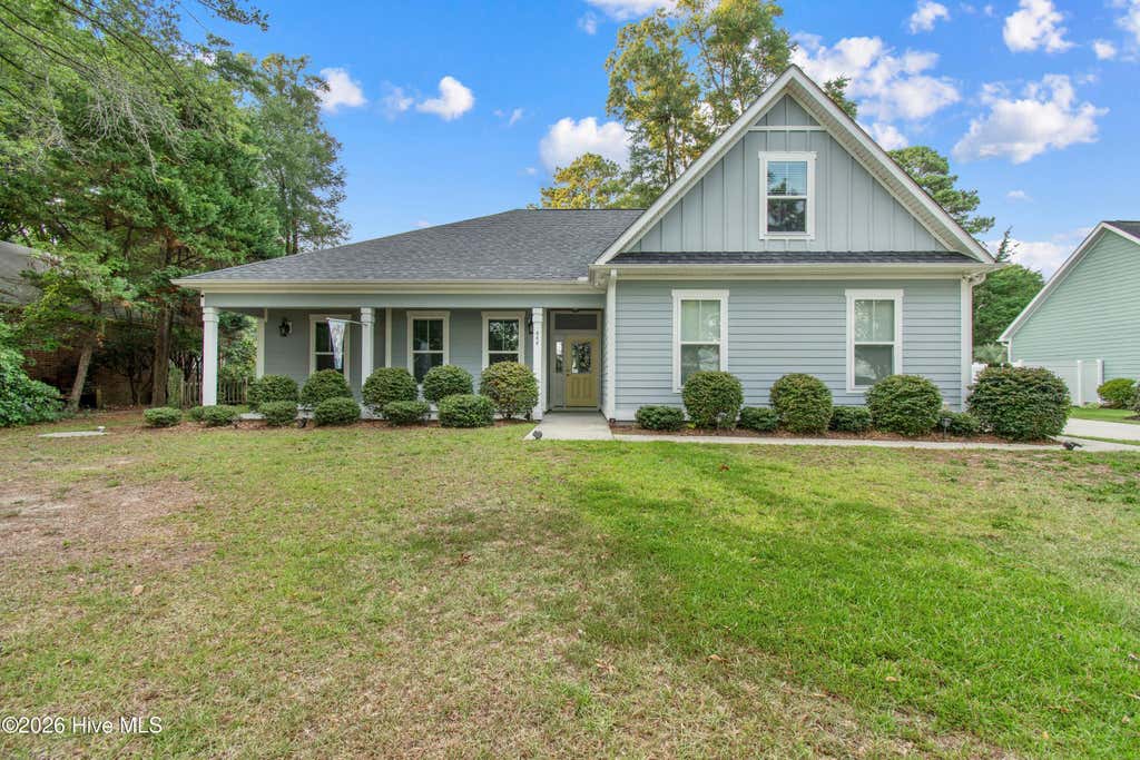 Photo of 444 Lake Shore Drive, Sunset Beach, NC 28468 (MLS # 100583093)
