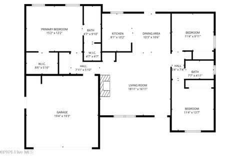 Tiny photo for 122 Burrell Lane, Richlands, NC 28574 (MLS # 100560260)