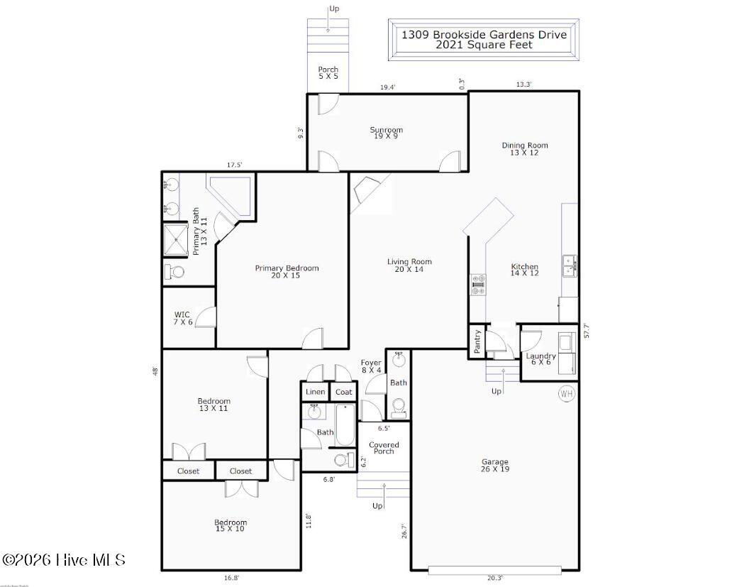 1309 Brookside Gardens Drive
