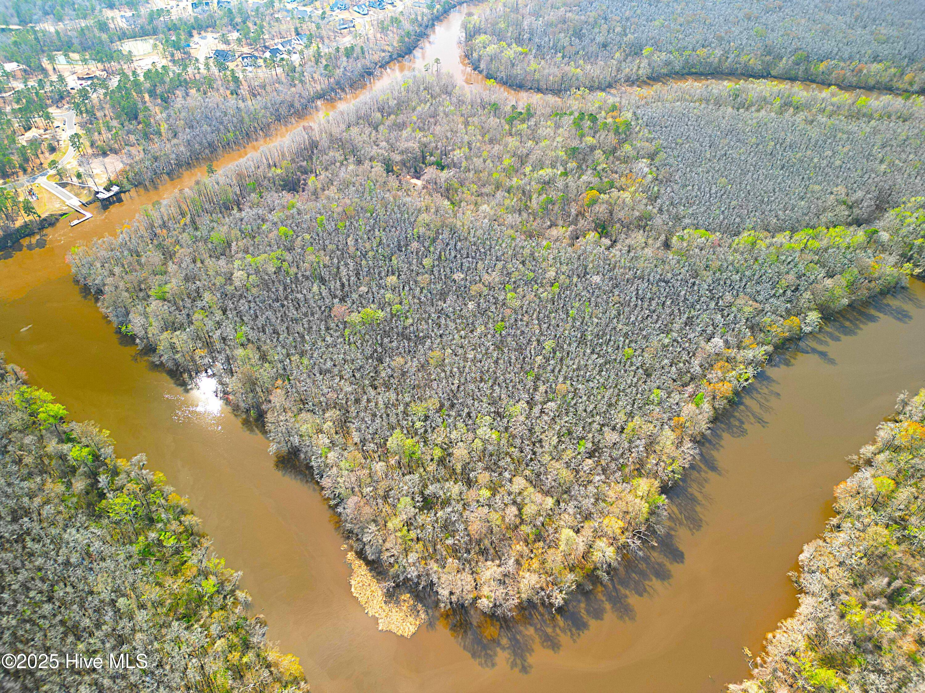 84 Acre Private Island, Cape Fear Rive