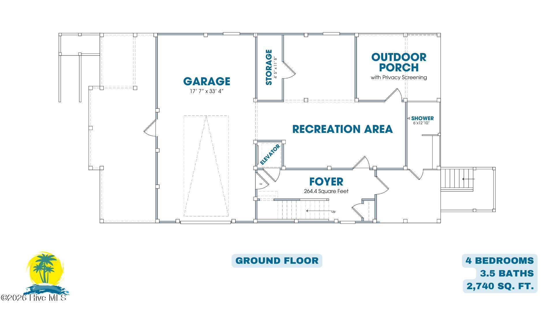 3318 W Dolphin Drive