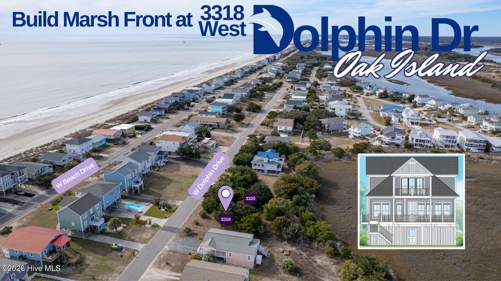 Photo of 3318 W Dolphin Drive, Oak Island, NC 28465 (MLS # 100558912)