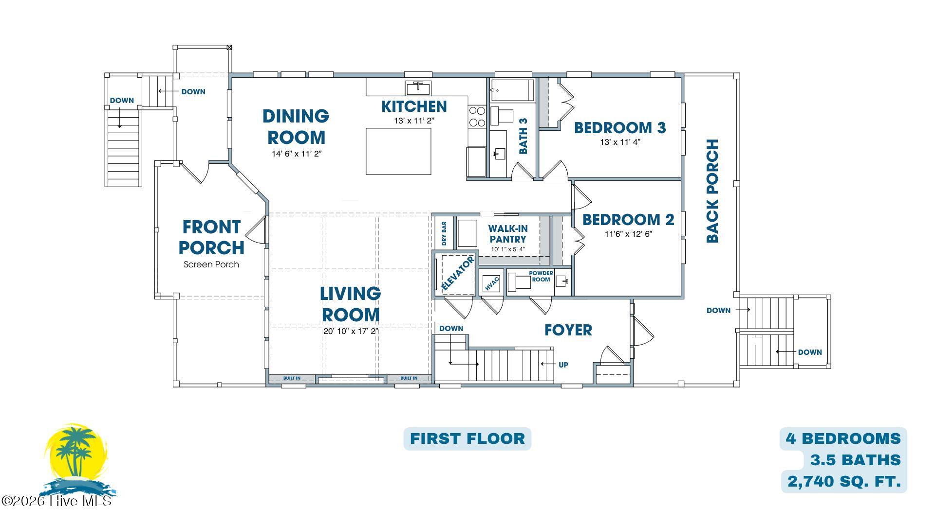 3318 W Dolphin Drive