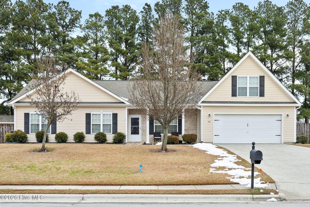 Photo of 105 Maidstone Drive, Richlands, NC 28574 (MLS # 100553781)