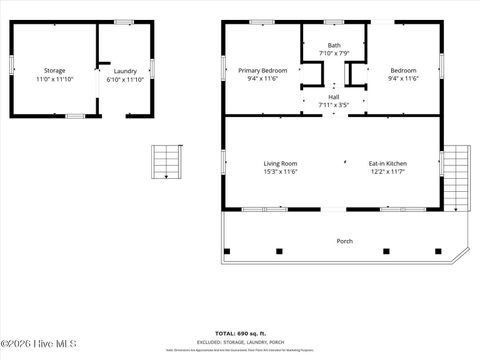 Tiny photo for 7211 10th Avenue, North Topsail Beach, NC 28460 (MLS # 100568909)