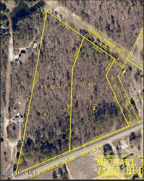 Vacant Land For Sale - Kilpatrick Road<br/> Waynesboro, GA 30830