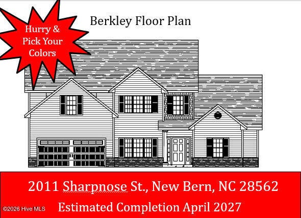 Photo of 2011 Sharpnose Street, New Bern, NC 28562 (MLS # 100611493)
