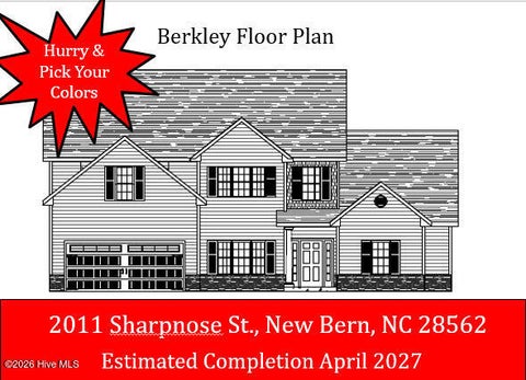 Photo of 2011 Sharpnose Street, New Bern, NC 28562 (MLS # 100611493)