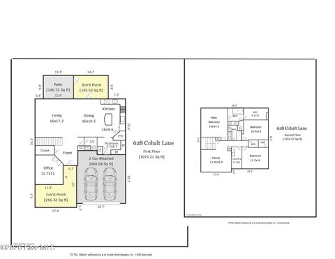 Tiny photo for 628 Cobalt Lane, Wilmington, NC 28412 (MLS # 100548010)