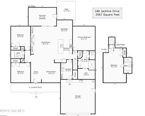 Tiny photo for 186 Jackline Drive, Hampstead, NC 28443 (MLS # 100572248)