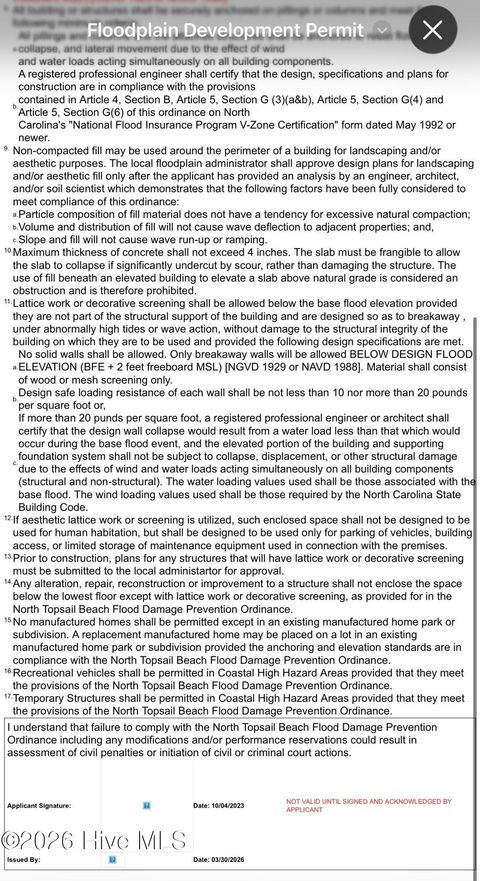 Tiny photo for 701 New River Inlet Road, North Topsail Beach, NC 28460 (MLS # 100563281)