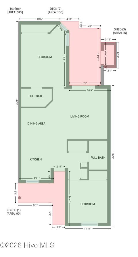 Tiny photo for 3011 Lauren Place Drive #Apt 102, Wilmington, NC 28405 (MLS # 100569630)