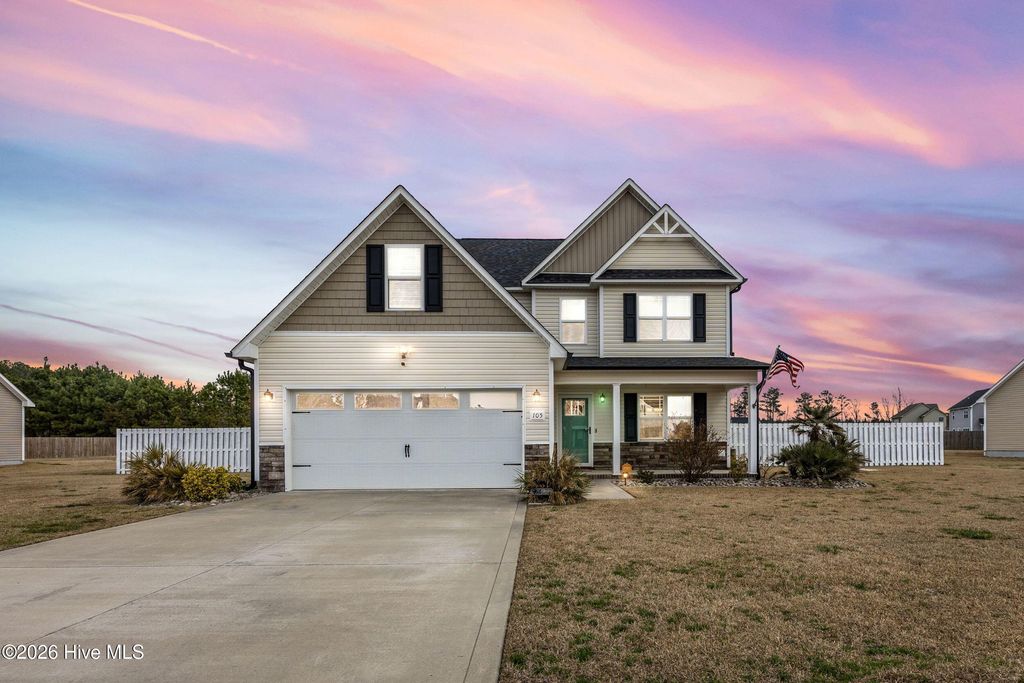 Photo of 105 Barnhouse Road, Jacksonville, NC 28546 (MLS # 100556419)