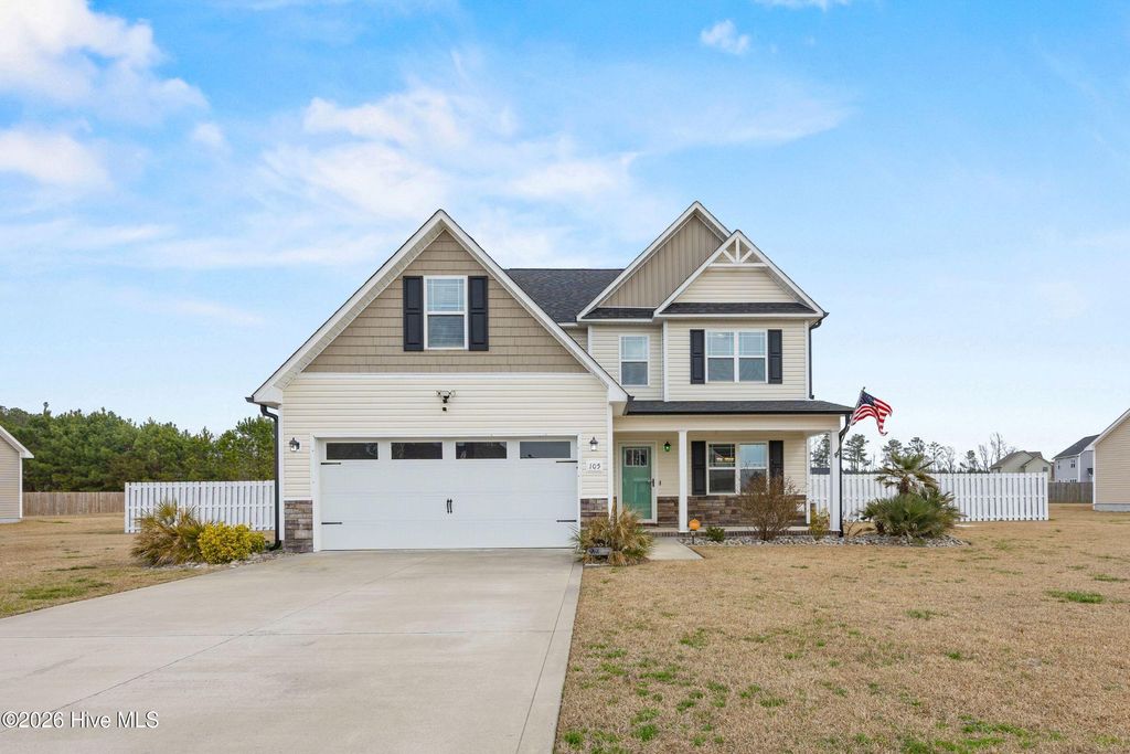 Photo of 105 Barnhouse Road, Jacksonville, NC 28546 (MLS # 100556419)