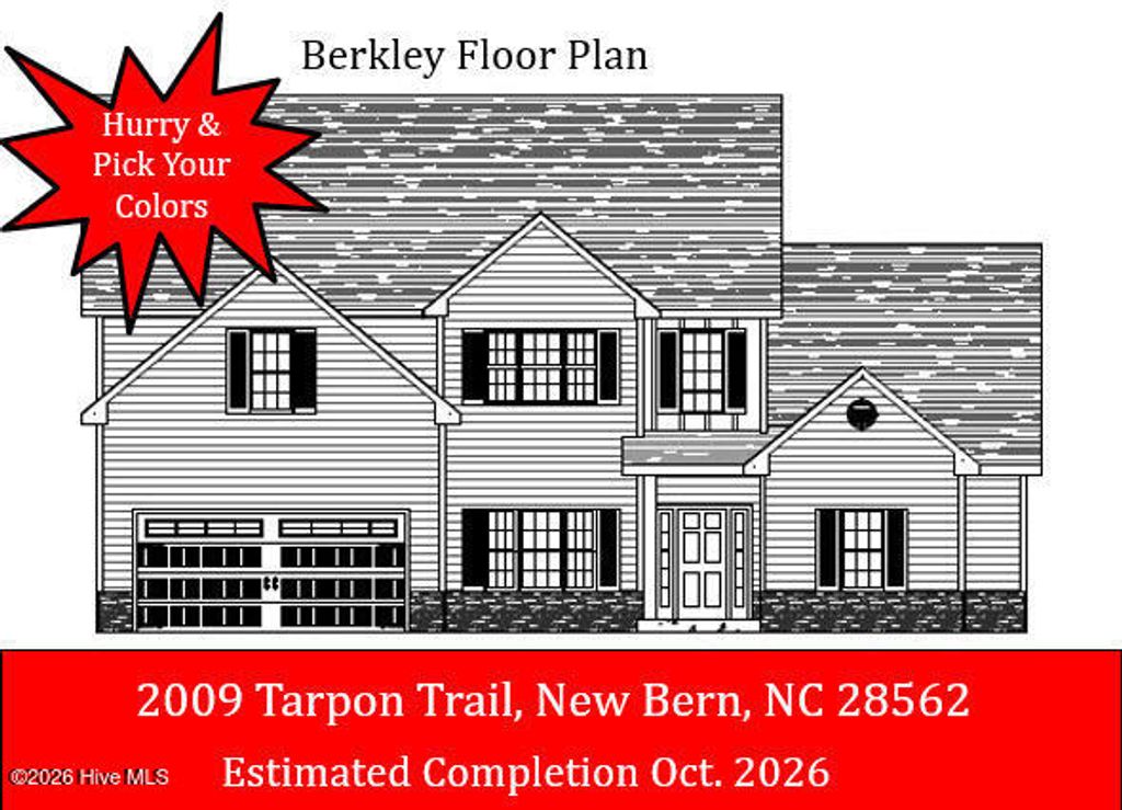 Photo of 2009 Tarpon Trail, New Bern, NC 28562 (MLS # 100565646)