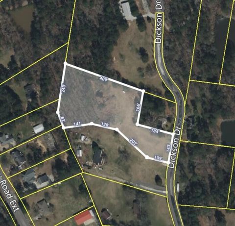 Vacant Land For Sale - 484 Dickson Drive<br/> Evans, GA 30809