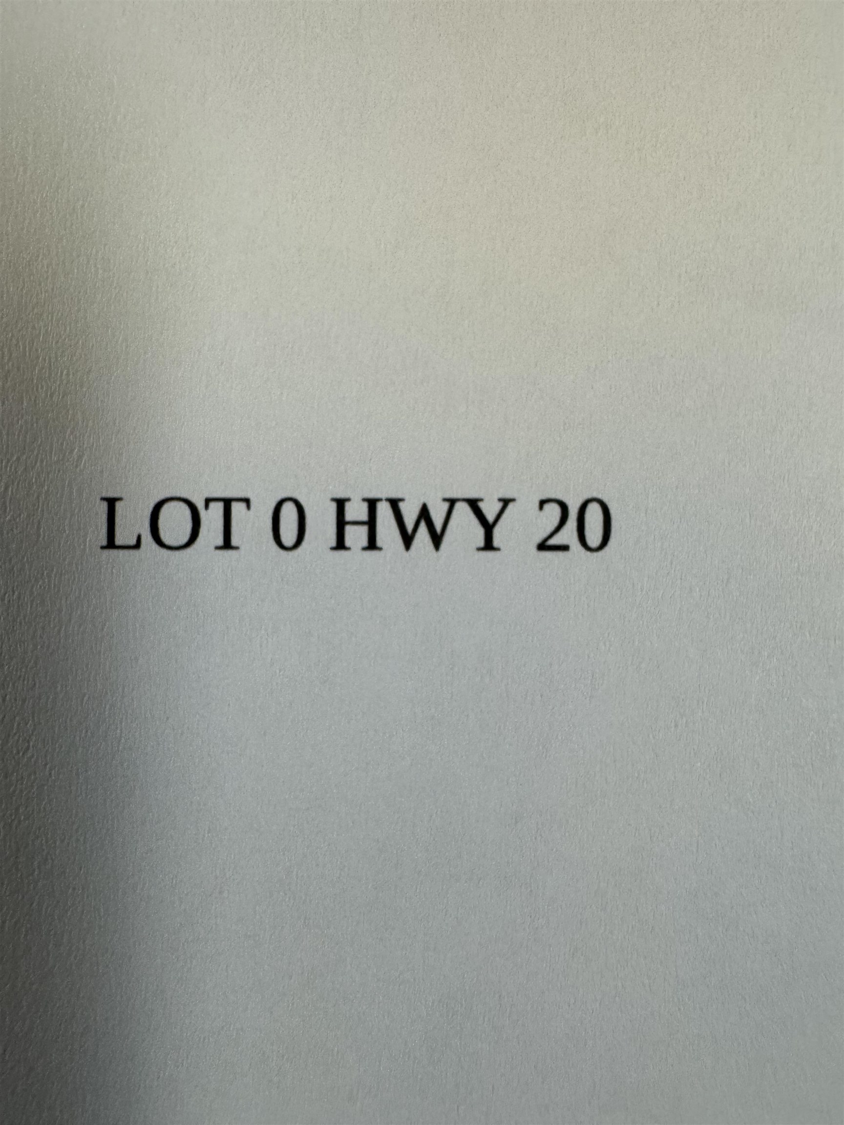 11300 Hwy 20