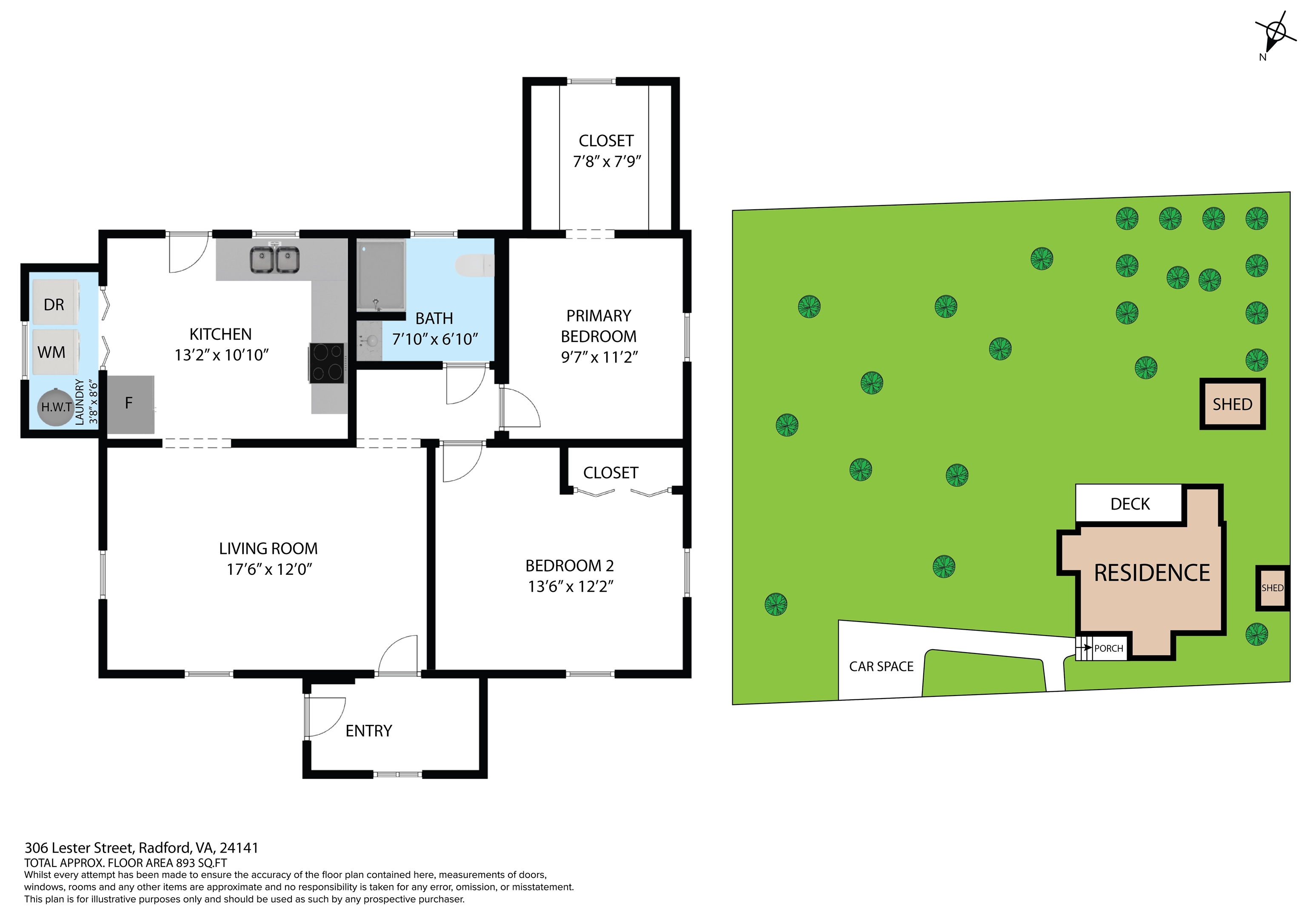 Radford, Virginia 24141, United States, 2 Bedrooms Bedrooms, ,1 BathroomBathrooms,Residential,Active,223716