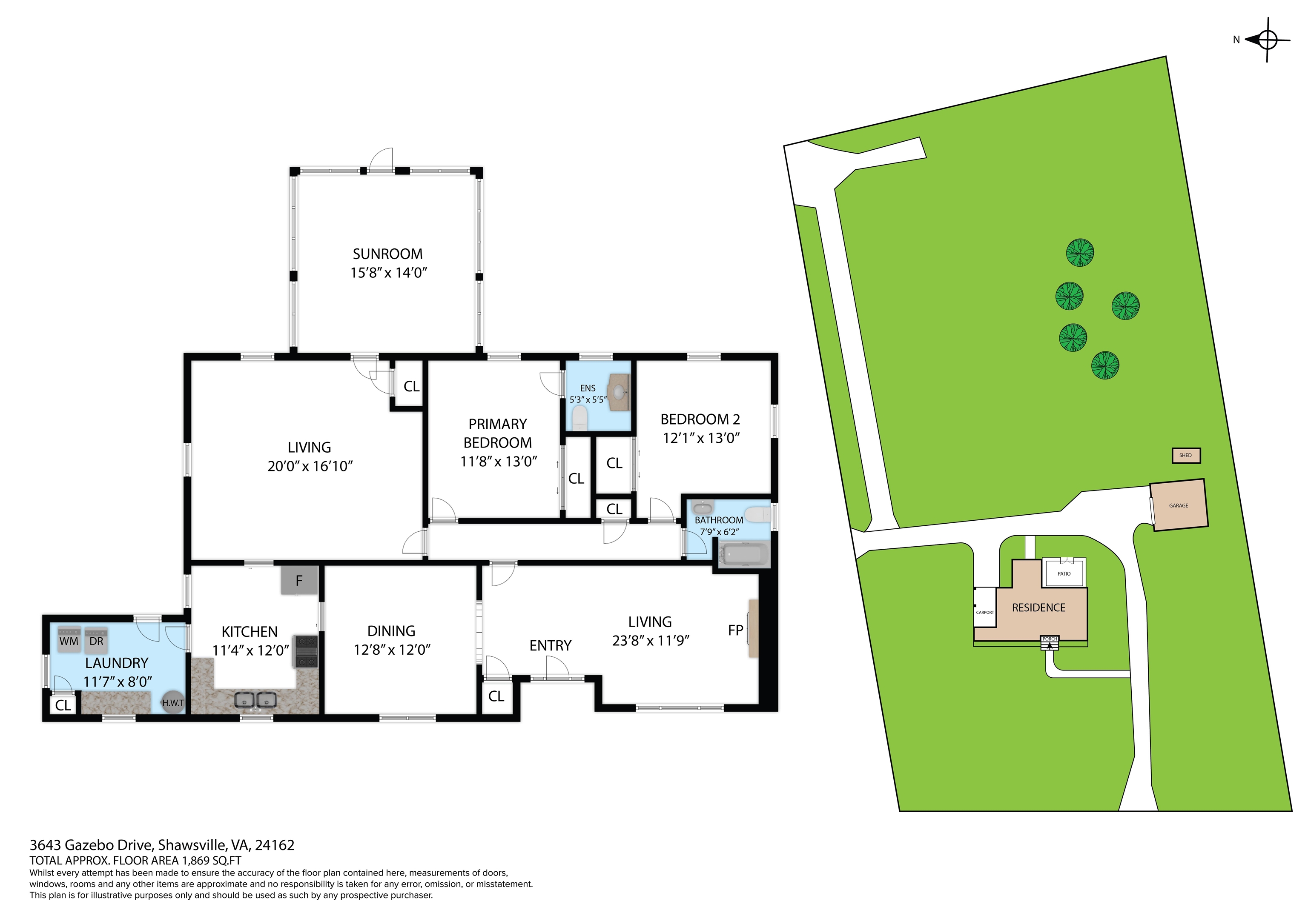 Shawsville, Virginia 24162, United States, 2 Bedrooms Bedrooms, ,2 BathroomsBathrooms,Residential,Active,106907