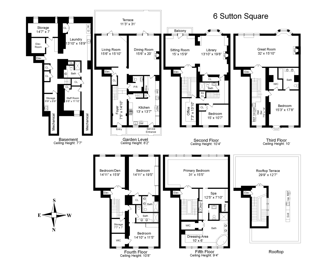New York City, New York 10022, United States, 7 Bedrooms Bedrooms, ,7 BathroomsBathrooms,Residential,Active,64607