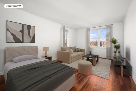 Photo of 66-15 WETHEROLE Street #E11, Queens, NY 11374 (MLS # RLS20075071)