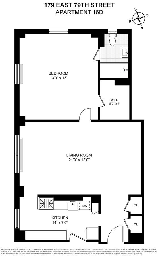 1-bed apartment