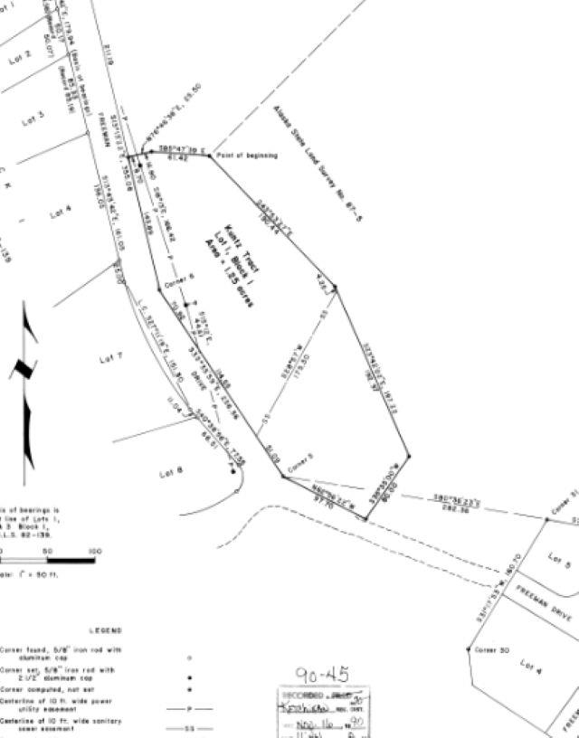 Lot 1 Block 1 Freeman Street Kuntz Tract