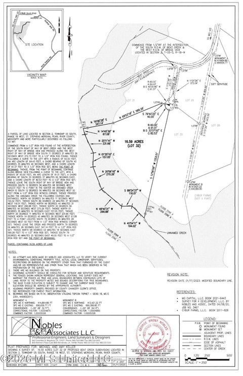 Vacant Land For Sale - 32 Bridge View<br/> Carriere, MS 39426