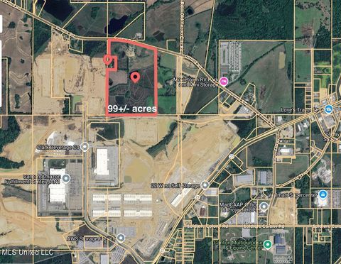 Vacant Land For Sale - 333 & 367 Virlilia Road<br/> Canton, MS 39046