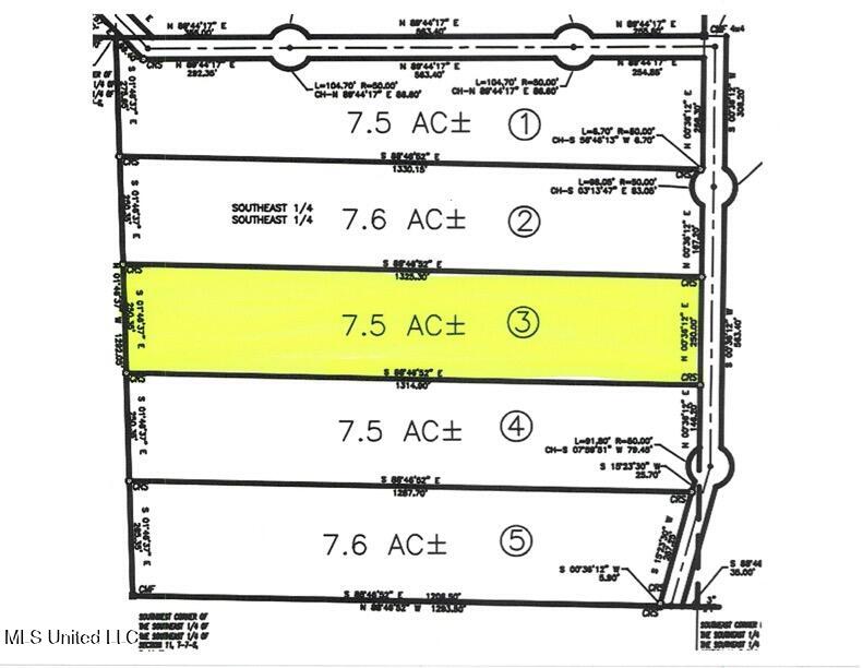 Parcel 3 Whitfield Dr. 7.5, Kiln, Mississippi image 1