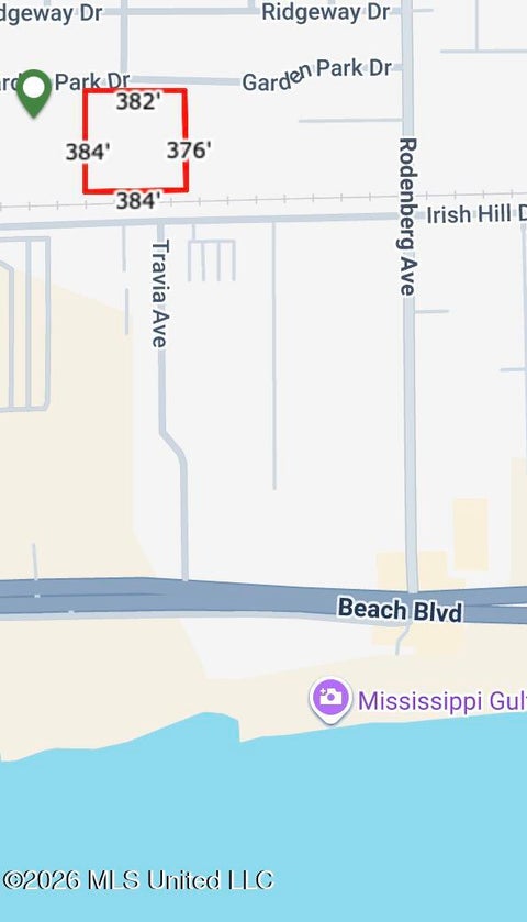 Vacant Land For Sale - 1755 Garden Park Drive<br/> Biloxi, MS 39531