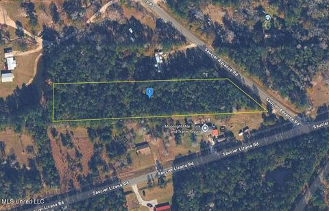 Vacant Land For Sale - 20455 Saucier Advance Road<br/> Saucier, MS 39574