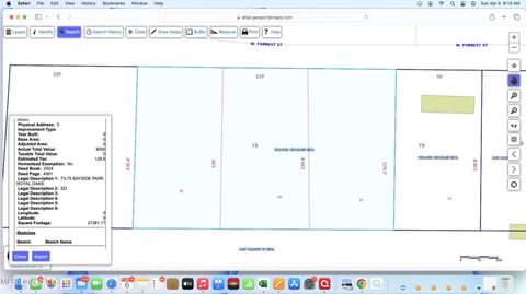 Vacant Land For Sale - 7081 W Forrest Street<br/> Hancock County, Bay Saint Louis, MS 39520