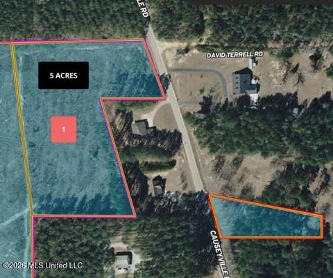 Vacant Land For Sale - 5694 Causeyville Road<br/> Meridian, MS 39301
