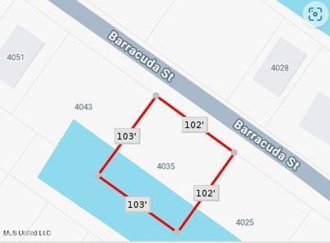 Vacant Land For Sale - 4035 Barracuda Street<br/> Hancock County, Bay Saint Louis, MS 39520