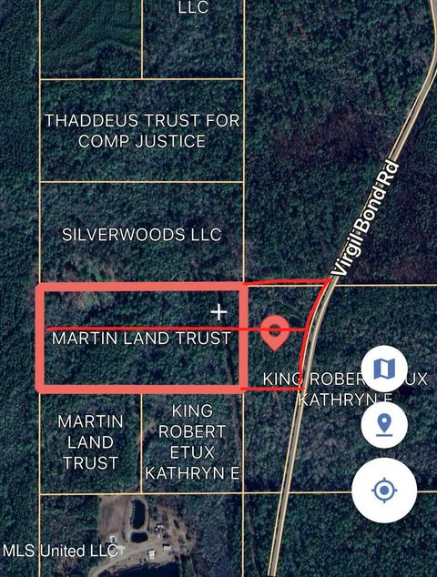 Vacant Land For Sale - Virgil Bond Road<br/> Brooklyn, MS 39425
