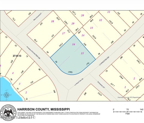 Vacant Land For Sale - 351 Poindexter Drive<br/> Pass Christian, MS 39571