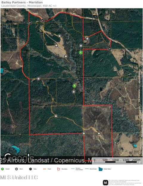 Vacant Land For Sale - Causeyville Road<br/> Lauderdale County, Meridian, MS 39301