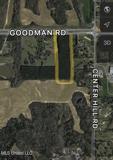 Vacant Land For Sale - 13881 Goodman Road<br/> Olive Branch, MS 38654