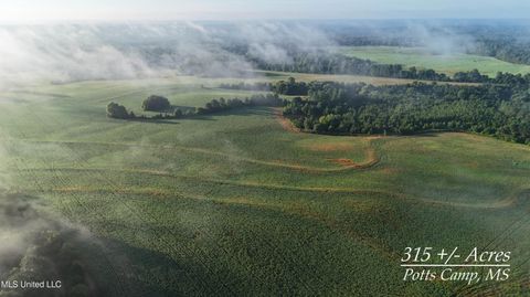 Vacant Land For Sale - Spillers Road<br/> Potts Camp, MS 38659