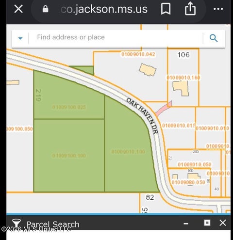 Vacant Land For Sale - NHN Oak Haven Drive<br/> Jackson County, Moss Point, MS 39562